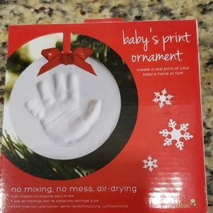 Tiny Ideas Holiday Handprint or Footprint Ornament
